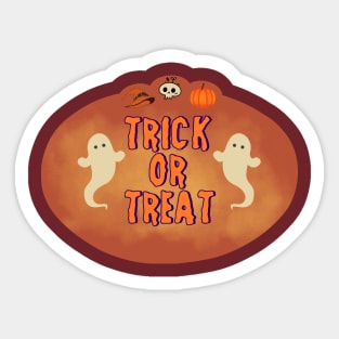 trick or treat Sticker